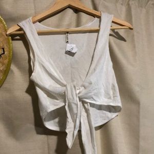 Crop Tie Tank